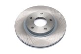 Диск гальмівний передній Nissan (вир-во Blue Print)