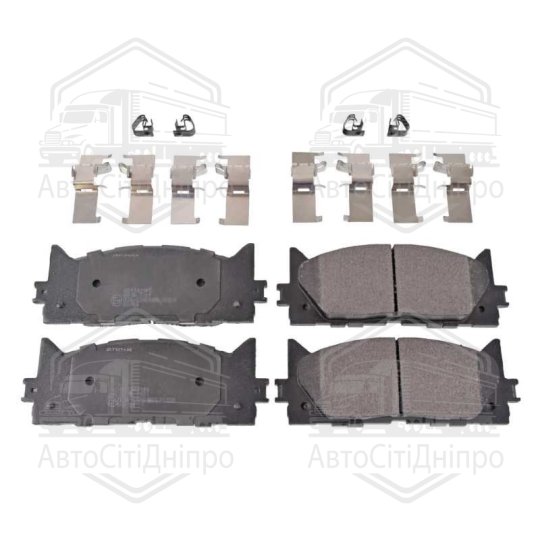 Колодки гальмівні дискові передні Toyota (вир-во Blue Print)