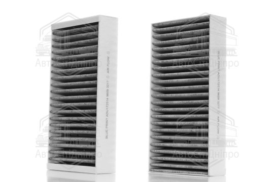 Фільтр салону (компл.) вугільн. MB GL (164) -12, ML (164) -12 (вир-во Blue Print)