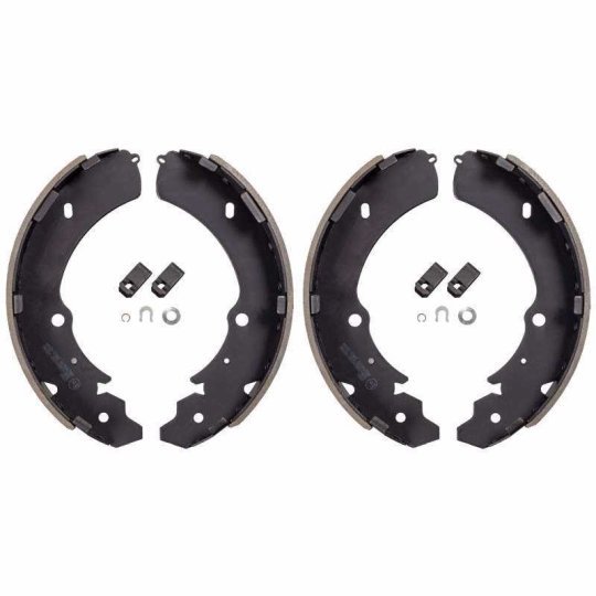 Колодки гальмівні барабанні задні Great Wall Wingle 5 12-, ISUZU D-Max I -14 (вир-во Blue Print)