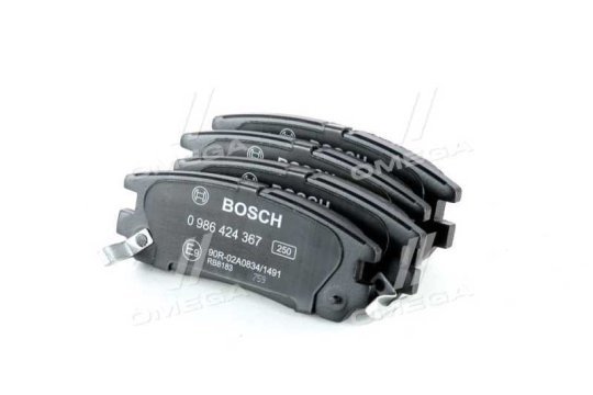 Колодка гальм. диск. ISUZU/OPEL FRONTERA/MONTEREY задн. (вир-во Bosch)