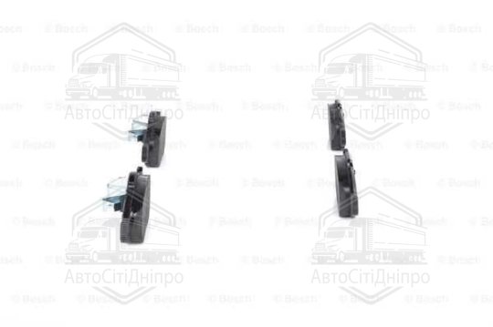 Колодка гальм. диск. FORD FIESTA, FUSION, MAZDA 2 передн. (вир-во Bosch)