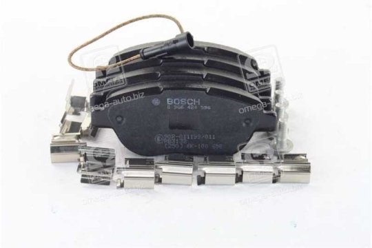 Колодка гальм. диск. FIAT LINEA, BRAVO передн. (вир-во Bosch)