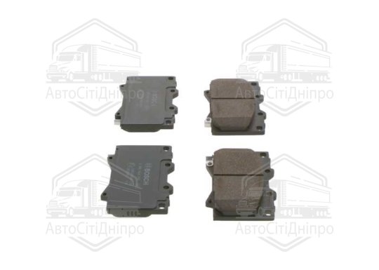 Колодка гальм. диск. TOYOTA LAND CRUISER (_J7_), LAND CRUISER 100 (_J10_) передн. (вир-во Bosch)