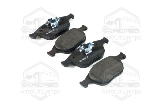 Колодка гальм. диск. FORD FOCUS (DAW, DBW, DNW), TRANSIT передн. (вир-во Bosch)