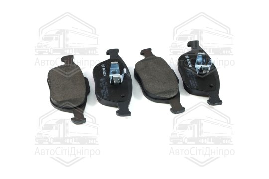 Колодка гальм. диск. FORD FOCUS (DAW, DBW, DNW), TRANSIT передн. (вир-во Bosch)