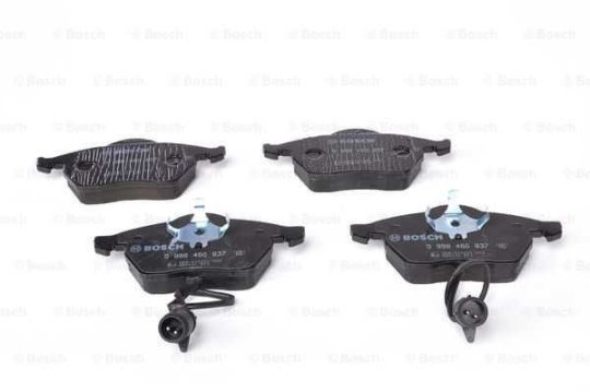 Колодка гальм. диск. AUDI 100 (44, 44Q, C3, 4A, C4) передн. (вир-во Bosch)