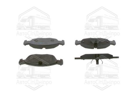 Колодка гальм. диск. DAEWOO LANOS 1.5/1.6 (KLAT), NEXIA передн. (вир-во Bosch)