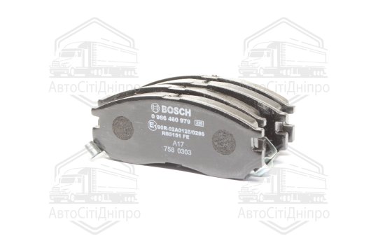 Колодка гальм. диск. MITSUBISHI GALANT, LANCER 90 - передн. (вир-во Bosch)