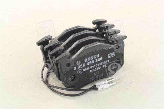 Колодка гальм. диск. RENAULT CLIO передн. (вир-во Bosch)