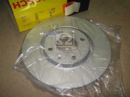 Диск гальмівний CITROEN C3, C4 PEUGEOT 207, 408 передн., вент. (вир-во Bosch)