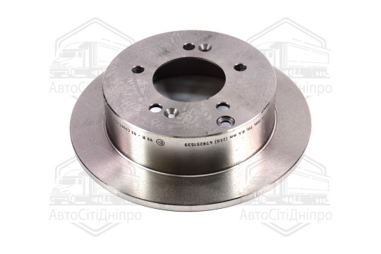 Диск гальмівний HYUNDAI SONATA V, TUCSON задн. (вир-во Bosch)