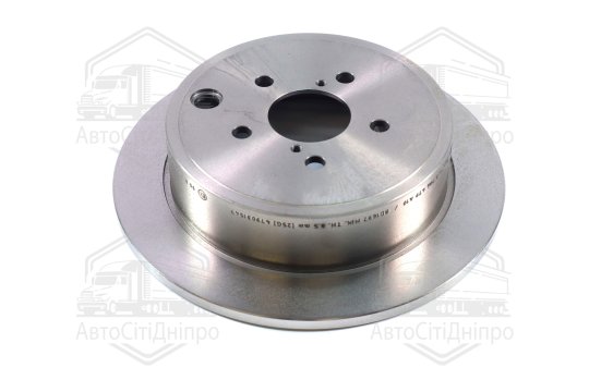Диск гальмівний SUBARU FORESTER 08-,IMPREZA 08-,LEGACY V 09-,OUTBACK 09- задн. (вир-во Bosch)