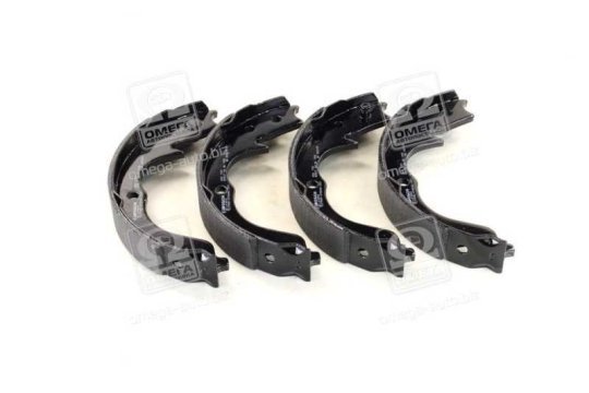 Колодка гальм. барабан. MITSUBISHI LANCER 2.0 EVO 08-,OUTLANDER II 2.2 3.0 07 задн. (вир-во Bosch)