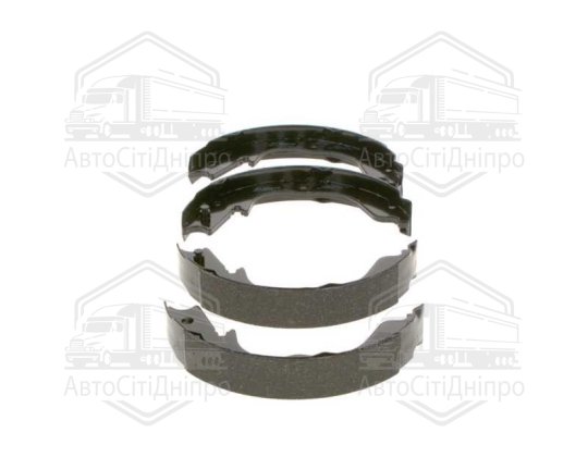 Колодка гальм. барабан. MITSUBISHI LANCER 2.0 EVO 08-,OUTLANDER II 2.2 3.0 07 задн. (вир-во Bosch)