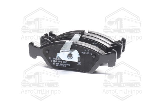 Колодка гальм. диск. DAEWOO LANOS R14 передн. (вир-во Bosch)