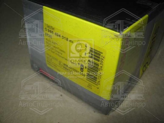 Колодка гальм. диск. AUDI TT, SEAT LEON, SKODA, VW передн. (вир-во Bosch)