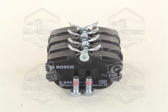 Колодка гальм. диск. MB 190 передн. (вир-во Bosch)