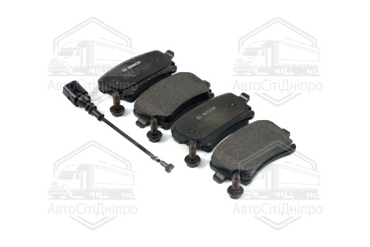 Колодка гальм. диск. VW T5 (7HM), T5 (7HB, 7HJ) задн. (вир-во Bosch)