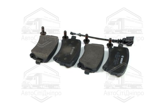 Колодка гальм. диск. VW T5 (7HM), T5 (7HB, 7HJ) задн. (вир-во Bosch)