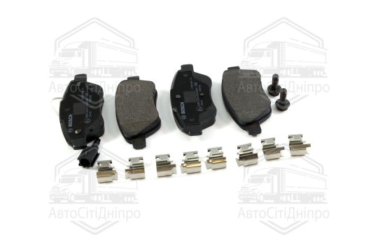 Колодка гальм. диск. FIAT PUNTO передн. (вир-во Bosch)