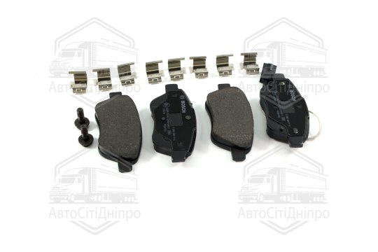 Колодка гальм. диск. FIAT PUNTO передн. (вир-во Bosch)