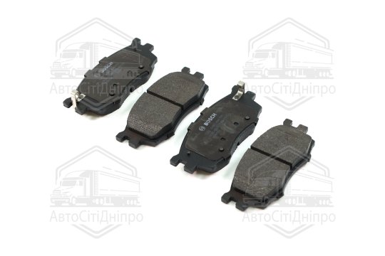 Колодка гальм. диск. HYUNDAI ACCENT, KIA RIO II передн. (вир-во Bosch)