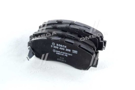 Колодка гальм. диск. HONDA CR-V VIII 2.0-2.2 07 - передн. (вир-во Bosch)