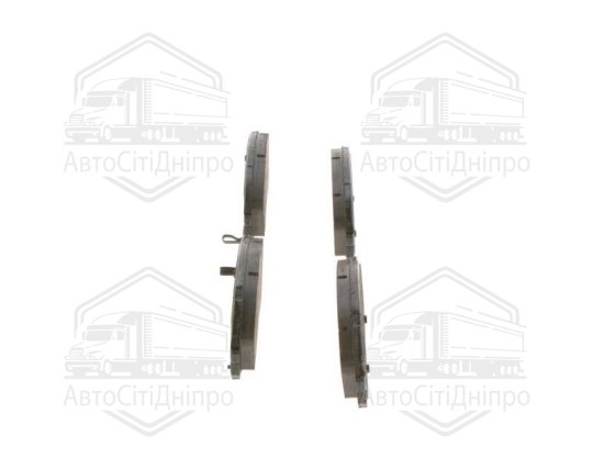 Колодка гальм. диск. HYUNDAI H-1 2.5CRDI 08-,CARNIVAL III 2.2CRDI-2.9CRDI 06-передн. (вир-во Bosch)