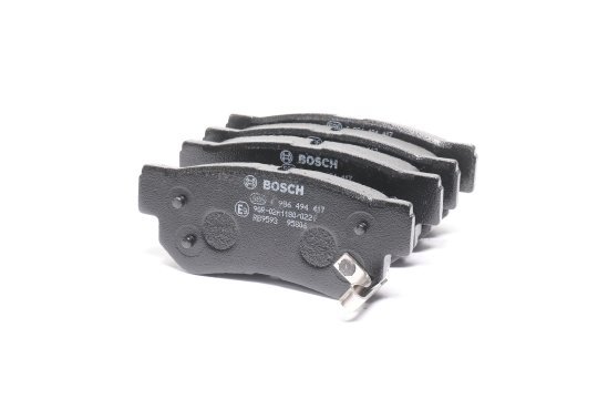 Колодка гальм. диск. HYUNDAI ELANTRA, SANTA FE, TUCSON, KIA MAGENTIS задн. (вир-во Bosch)