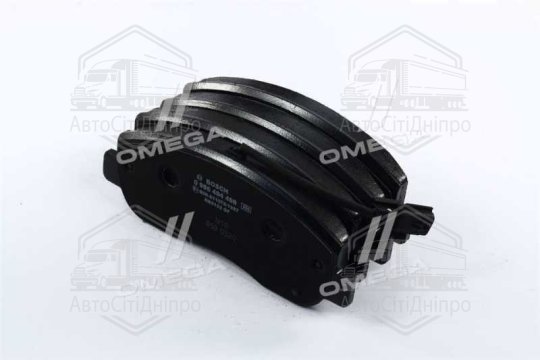 Колодка гальм. диск. RENAULT MASTER IV,OPEL MOVANO 02/10 - передн. (вир-во Bosch)