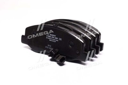 Колодка гальм. диск. OPEL MOVANO B 2.3CDTI 2010-, RENAULT MASTER IV 2010- задн. (вир-во Bosch)