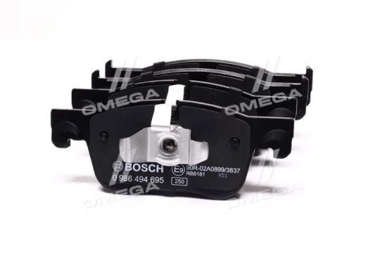 Колодка гальм. диск. CITROEN C4 (09/13-) передн. (вир-во Bosch)