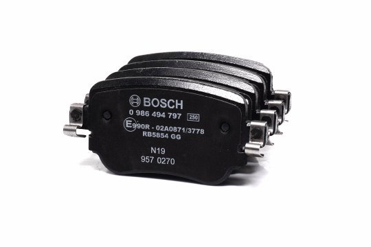 Колодка гальм. диск. SKODA OCTAVIA 1.8 2.0 2012-,SEAT LEON 2012- задн. (вир-во Bosch)