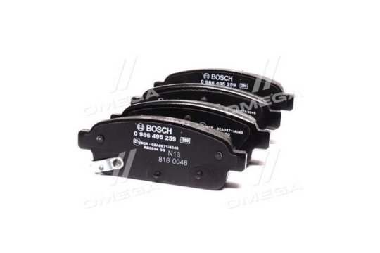 Колодка гальм. диск. CHEVROLET CRUZE, ORLANDO передн./задн. (вир-во Bosch)