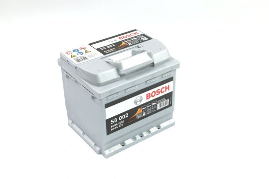 Акумулятор 54Ah-12v BOSCH (S5002) (207x175x190),R,EN530