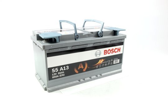 Акумулятор 95Ah-12v BOSCH AGM (S5A13) (353x175x190),R,EN850
