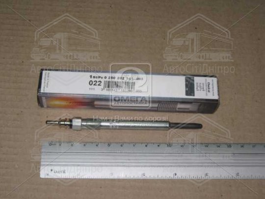 Свічка розжарювання GLP022 MB VITO, SPRINTER 00-06 (вир-во BOSCH)