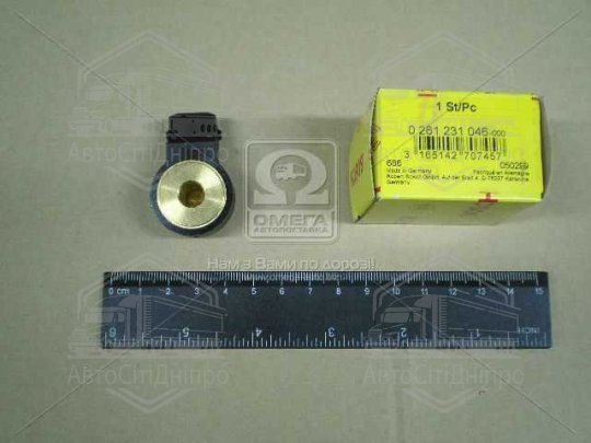 Датчик детонації ГАЗ 3110, ГАЗЕЛЬ дв.406 (вир-во Bosch)
