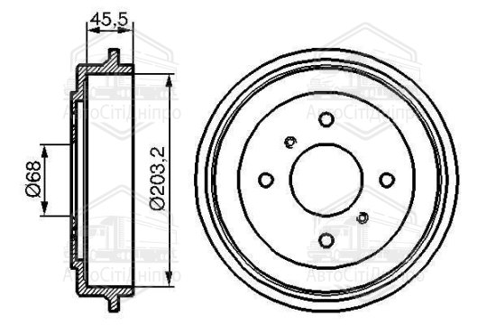 Форсунка бензин PSA 2.0I(вир-во Bosch)