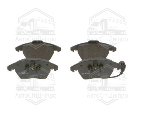 Колодка гальм. диск. AUDI/VW A3/GOLF/TOURAN передн. (вир-во Bosch)