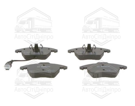 Колодка гальм. диск. AUDI/VW A3/GOLF/TOURAN передн. (вир-во Bosch)