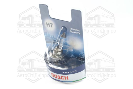 Лампа розжарювання 12V 55W H7 PURE LIGHT (blister 1 шт) (вир-во Bosch)