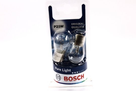 Лампа розжарювання P21W 12V 21W (блістер 2 шт.) (вир-во Bosch)