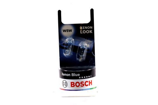 Лампа розжарювання W5W 12V 5W Xenon Blue (вир-во Bosch)