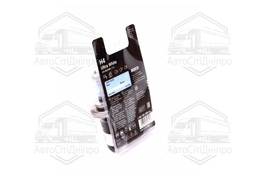 Лампа розжарювання H4 12V 60/55W P43t Ultra White (комплект) (вир-во Bosch)