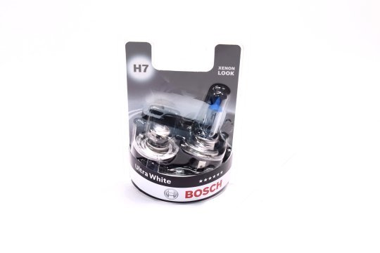 Лампа розжарювання H7 12V 55W PX26d Ultra White 4200K (комплект) (вир-во Bosch)