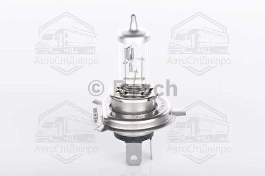 Лампа фарна АКГ 12-60+55 ВАЗ галоген. H4 ближн., дальн. світло (вир-во Bosch)