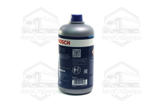 Рідина гальм. DOT4 1л. (вир-во Bosch)