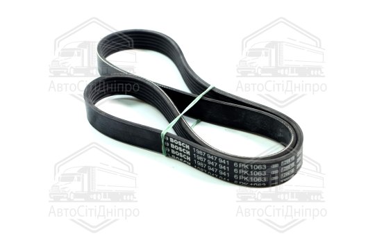 Ремінь поліклін. 6PK1063 (вир-во Bosch)
